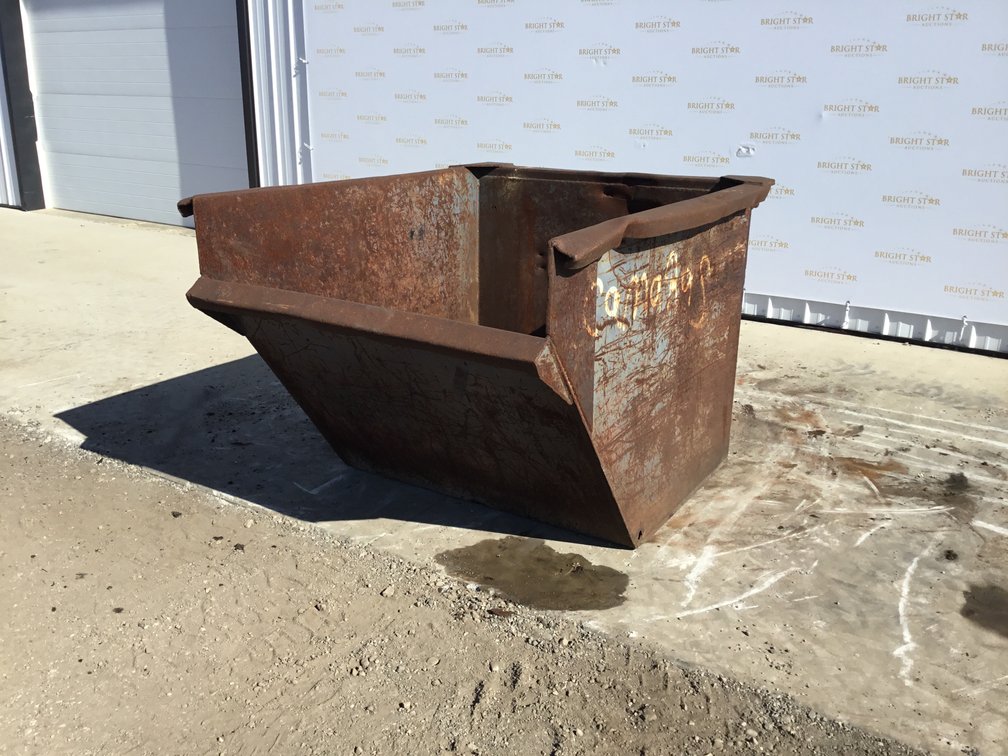 Steel Dump Hopper Attachment
