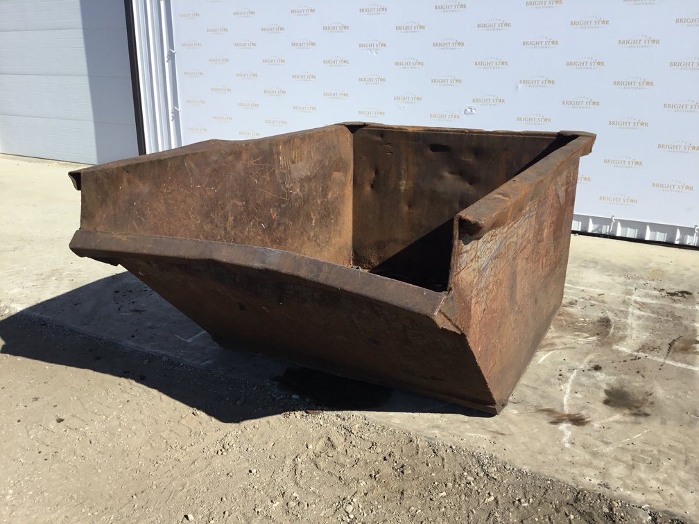 Steel Dump Hopper Attachment