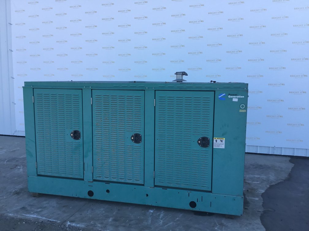 Cummins 85 kW Natural Gas Enclosed Generator