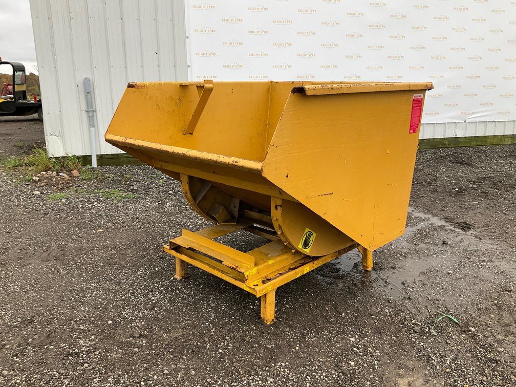 1 Cu. Yd. Self-Dumping Forklift Hopper