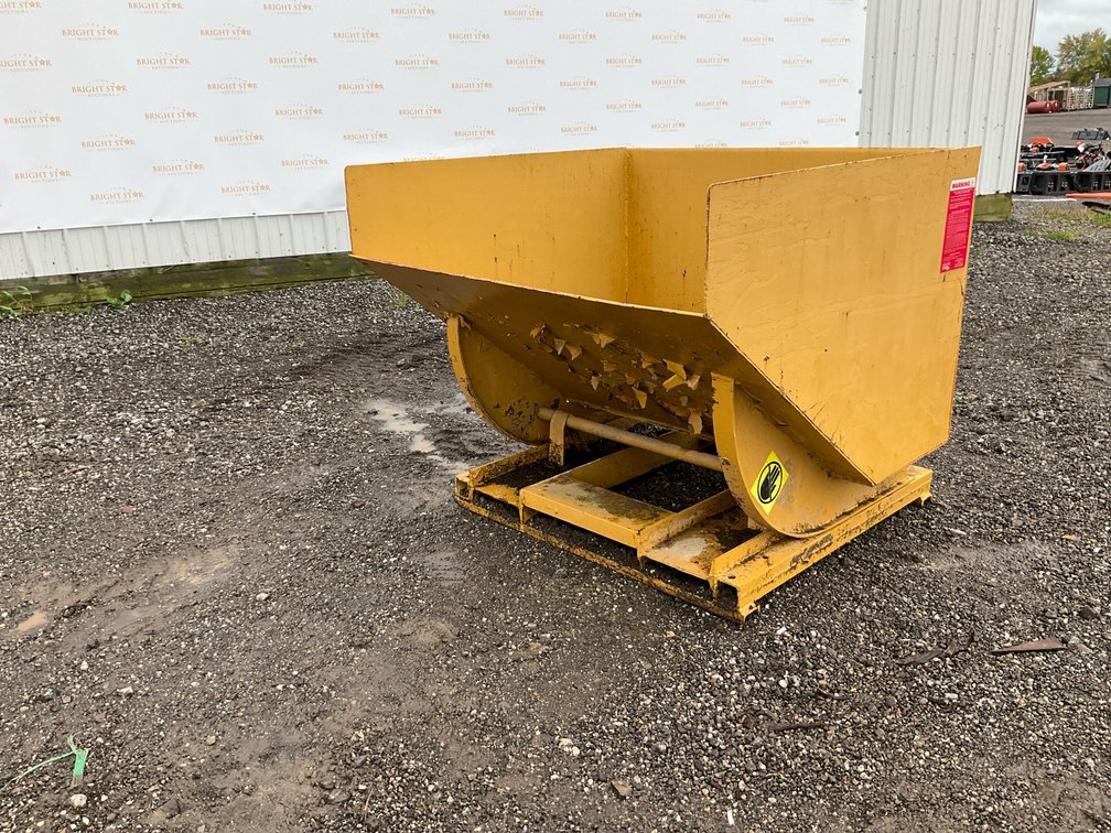 1 Cu. Yd. Self-Dumping Hopper, 6,000 lb. Capacity