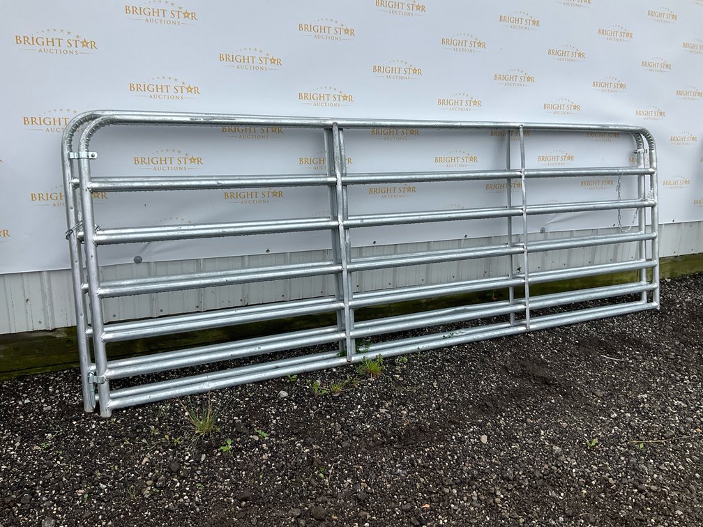 Galvanized Tubular Steel Livestock Gate