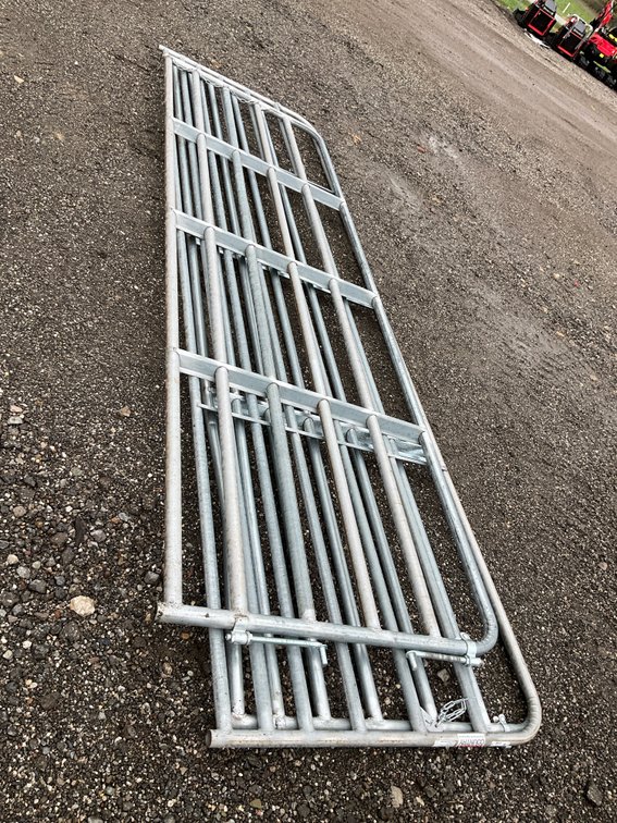 3 Galvanized Steel Livestock Gates
