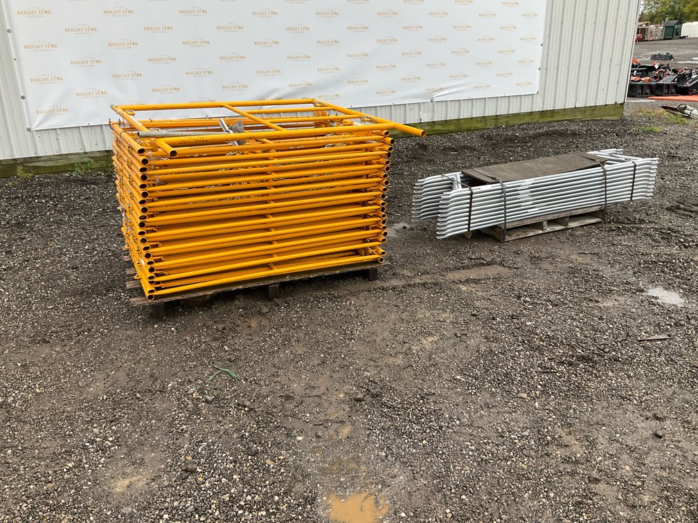 Scaffolding Frames, Cross Braces, Screw Jacks, and More