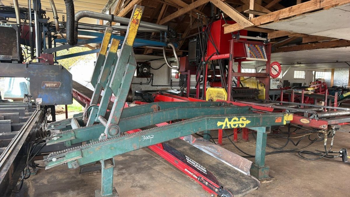 Inclined Transfer Deck  - Tru Cut Hardwoods, Tustin, MI