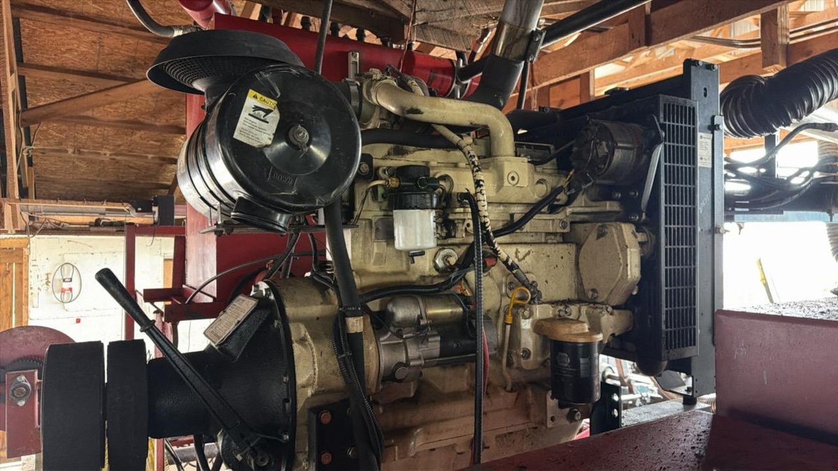John Deere 4045 TF150 Power Unit  - Tru Cut Hardwoods, Tustin, MI