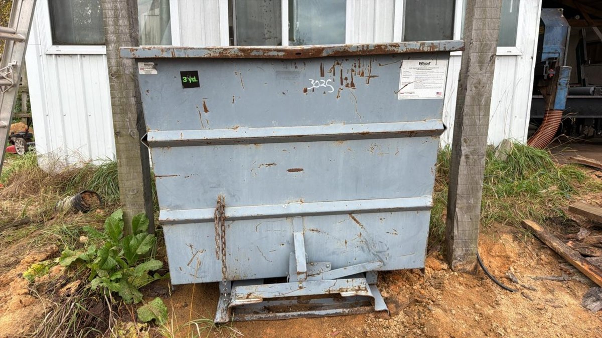 Wright Self Dumping Hopper  - Tru Cut Hardwoods, Tustin, MI