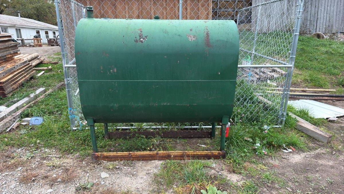 Green Fuel Tank  - Tru Cut Hardwoods, Tustin, MI