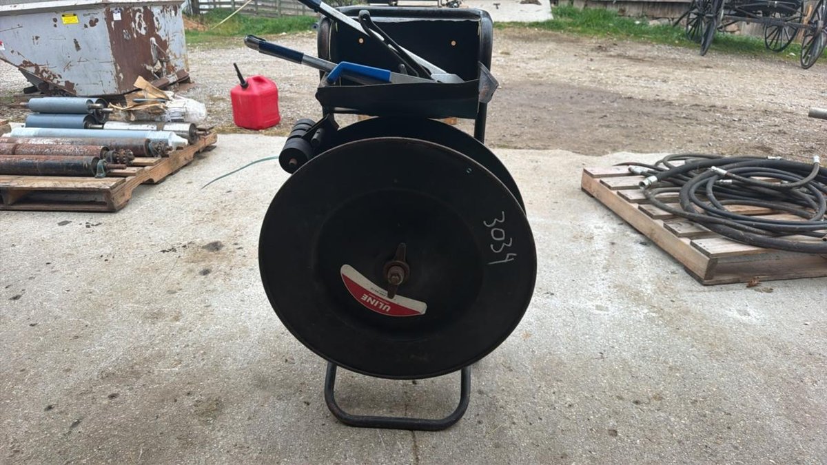 Uline Banding Cart  - Tru Cut Hardwoods, Tustin, MI