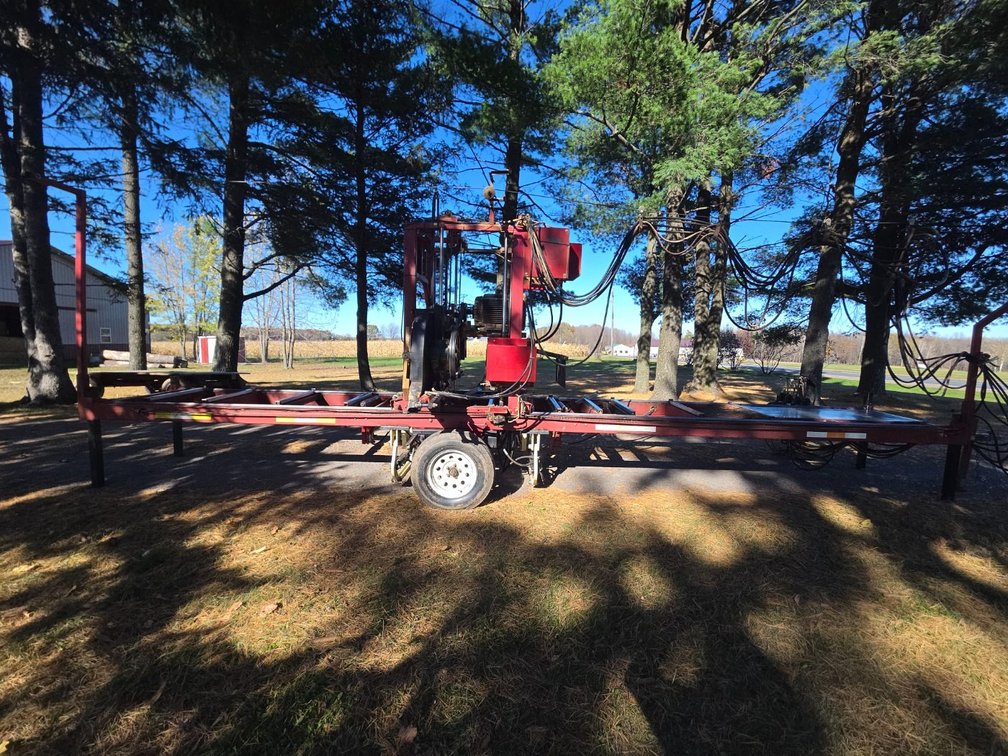 2002 Timber Harvester 36HT 25 Portable Band Sawmill