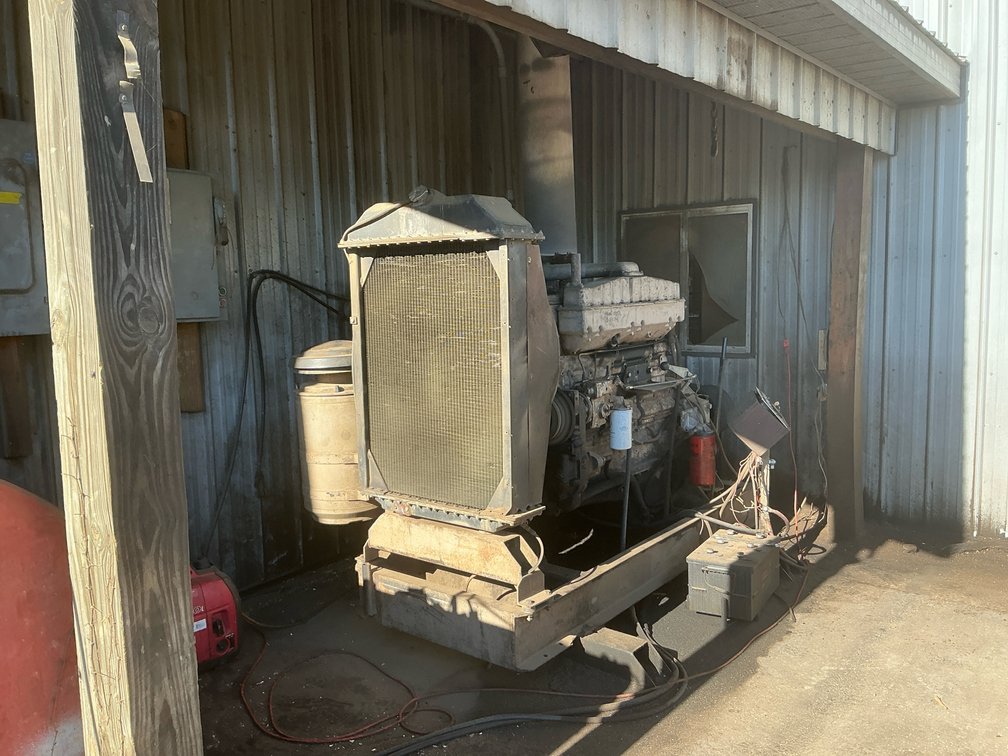 Cummins Inline-6 Diesel Engine Power Unit on Skid Frame