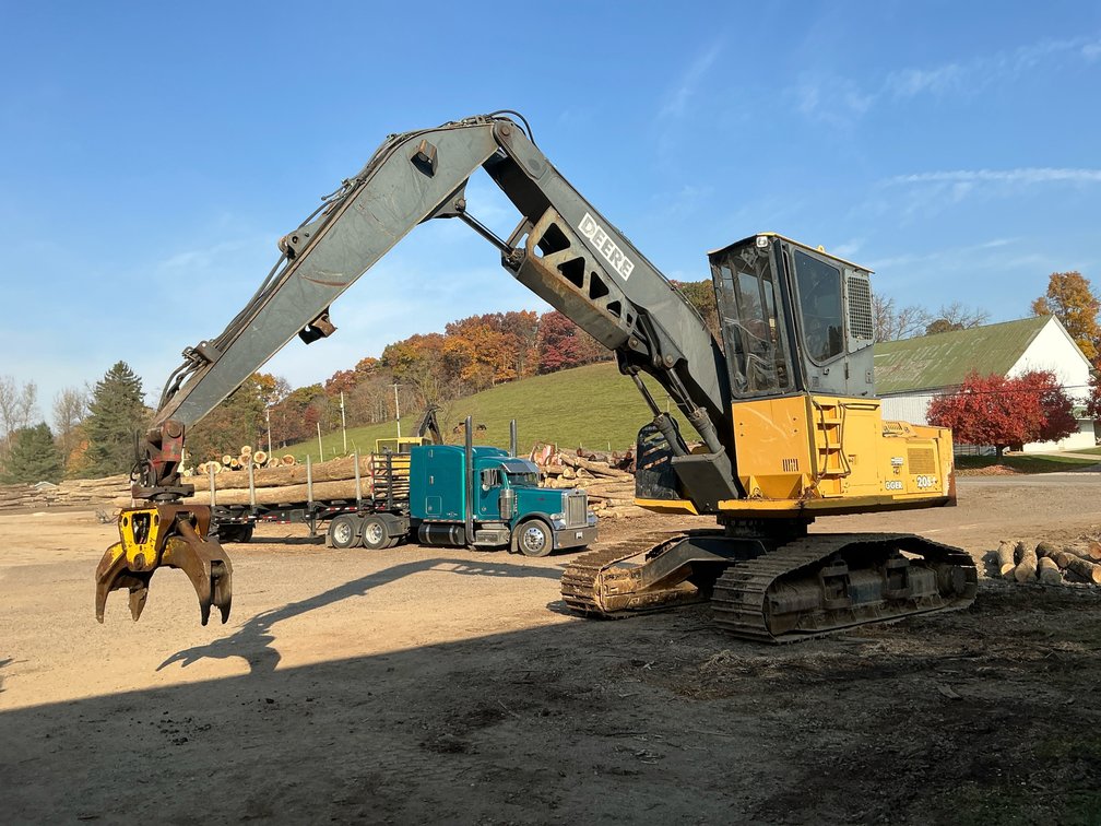 John Deere 2054 Logger Crawler Excavator