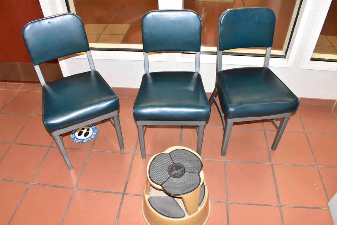 3 Chairs & Stool