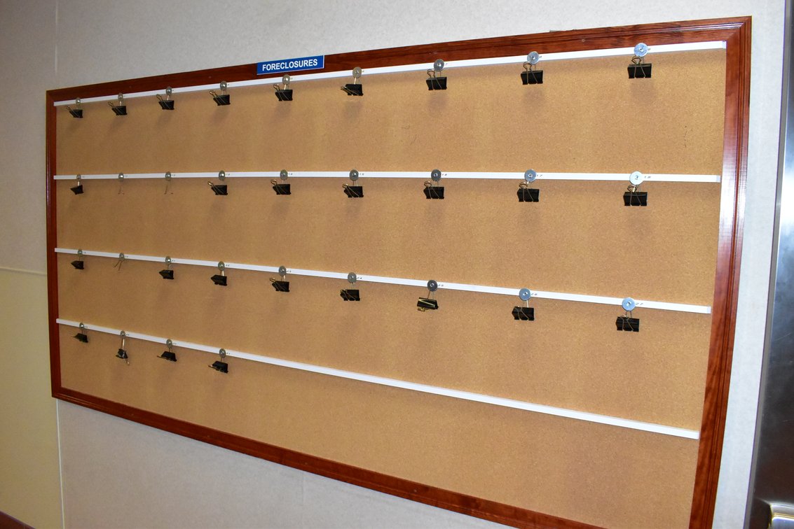 Foreclosures Corkboard