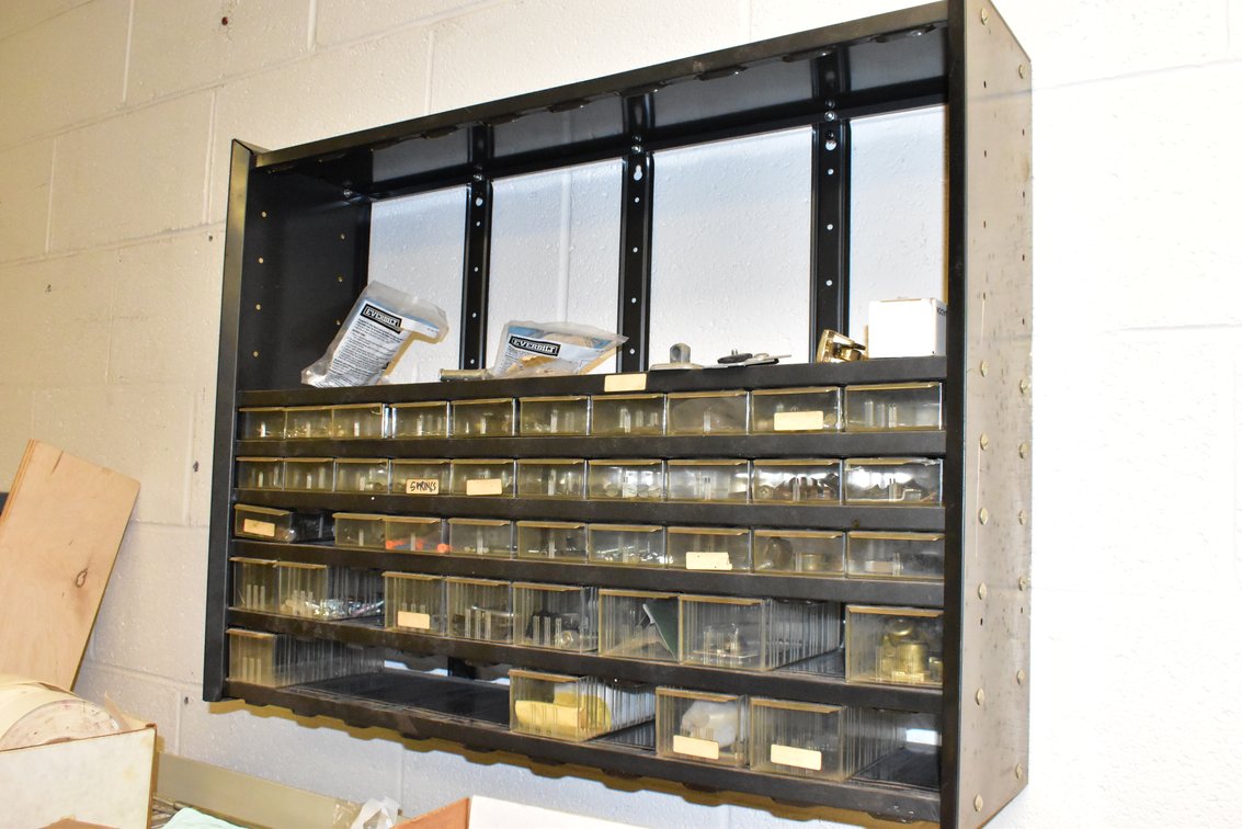 Hardware Cabinet & Contents