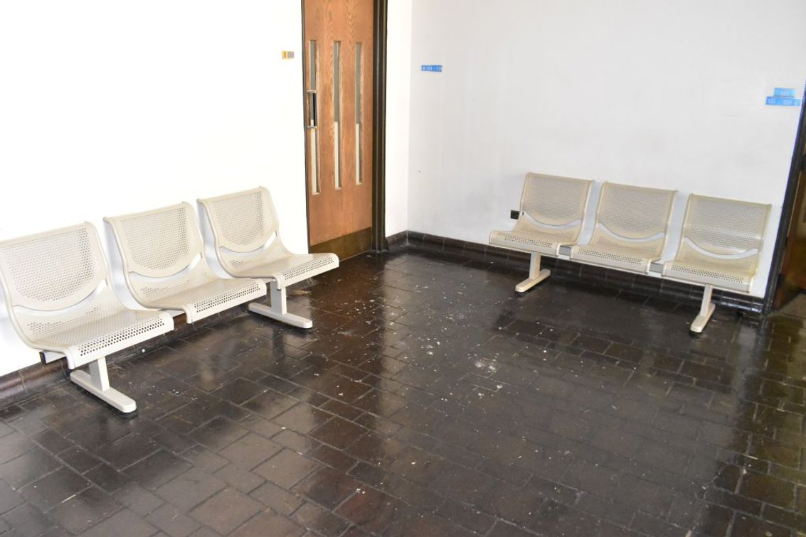 Pair Metal Benches