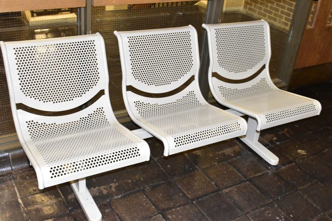3-Seat Metal Bench