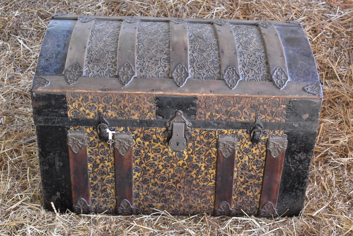 Vintage Trunk w/ Contents