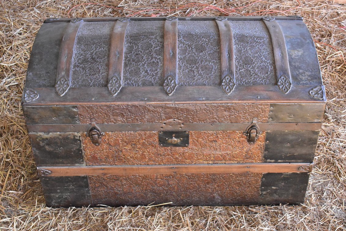 Vintage Trunk w/ Contents