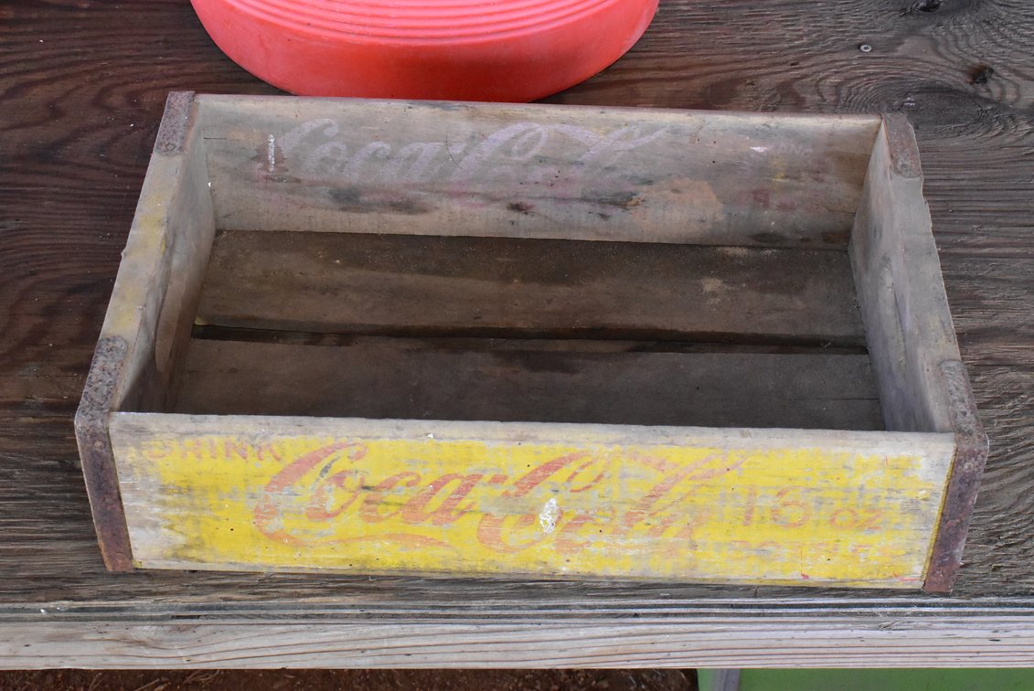 Vintage Coca-Cola Wooden Crate