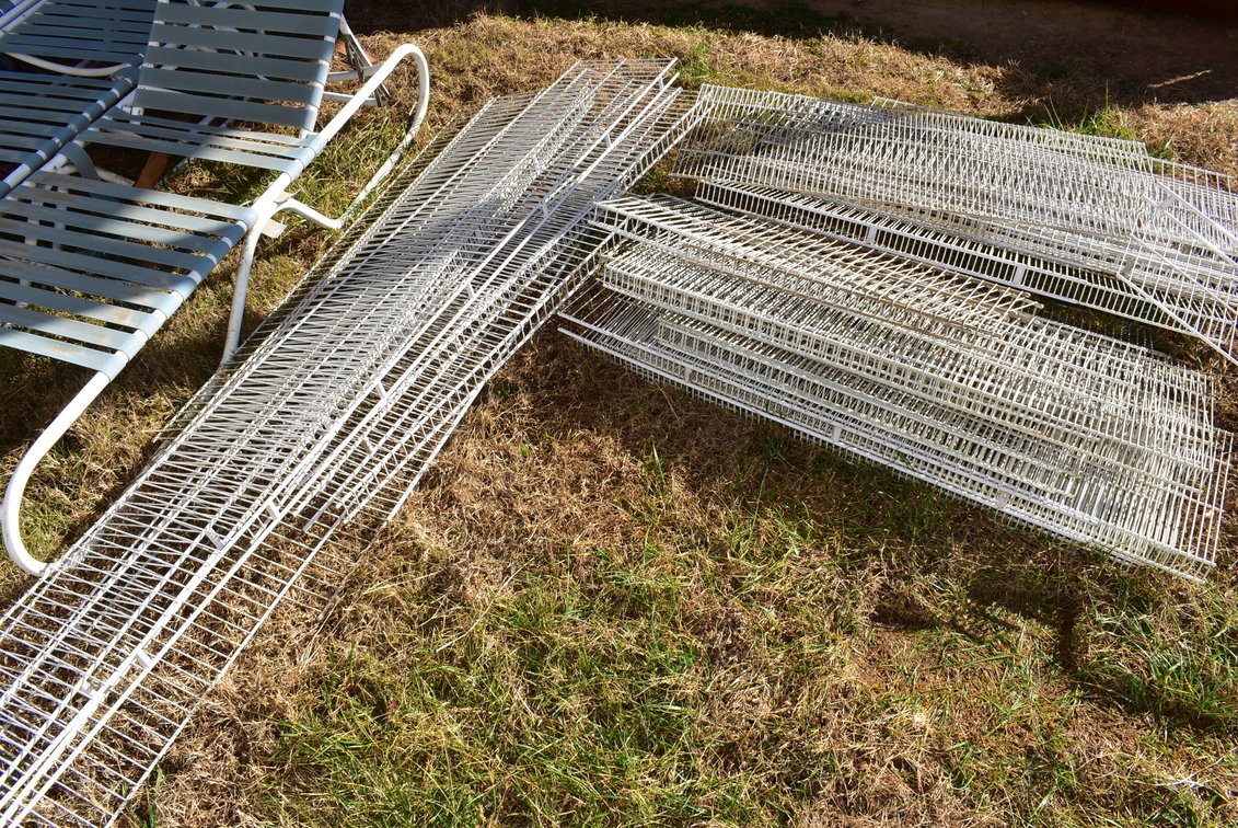 Assorted Wire Shelving