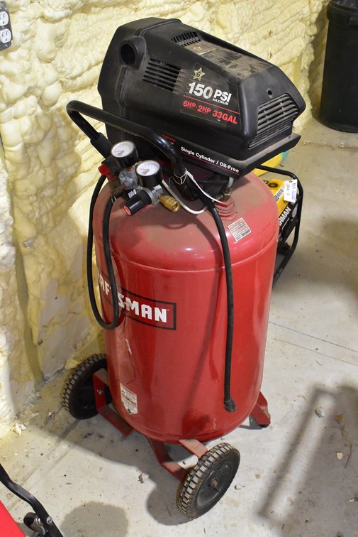 Craftsman 150 PSI 33 Gallon Air Compressor
