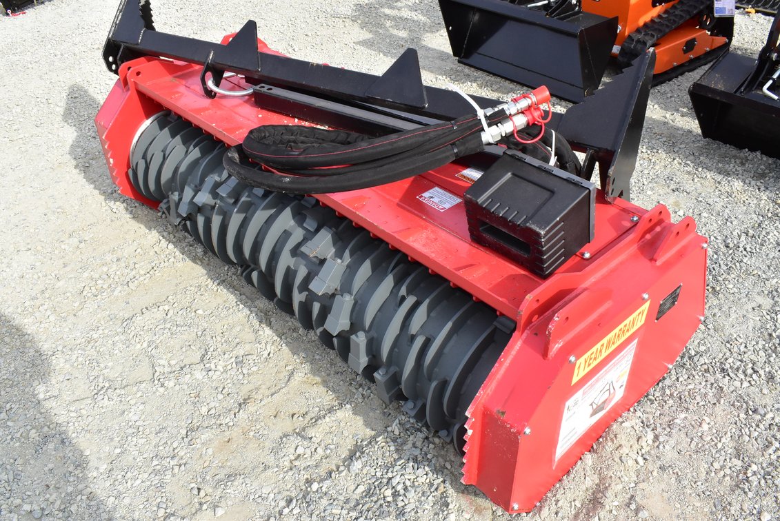 Raytree Skid Steer Drum Mulcher Attachment