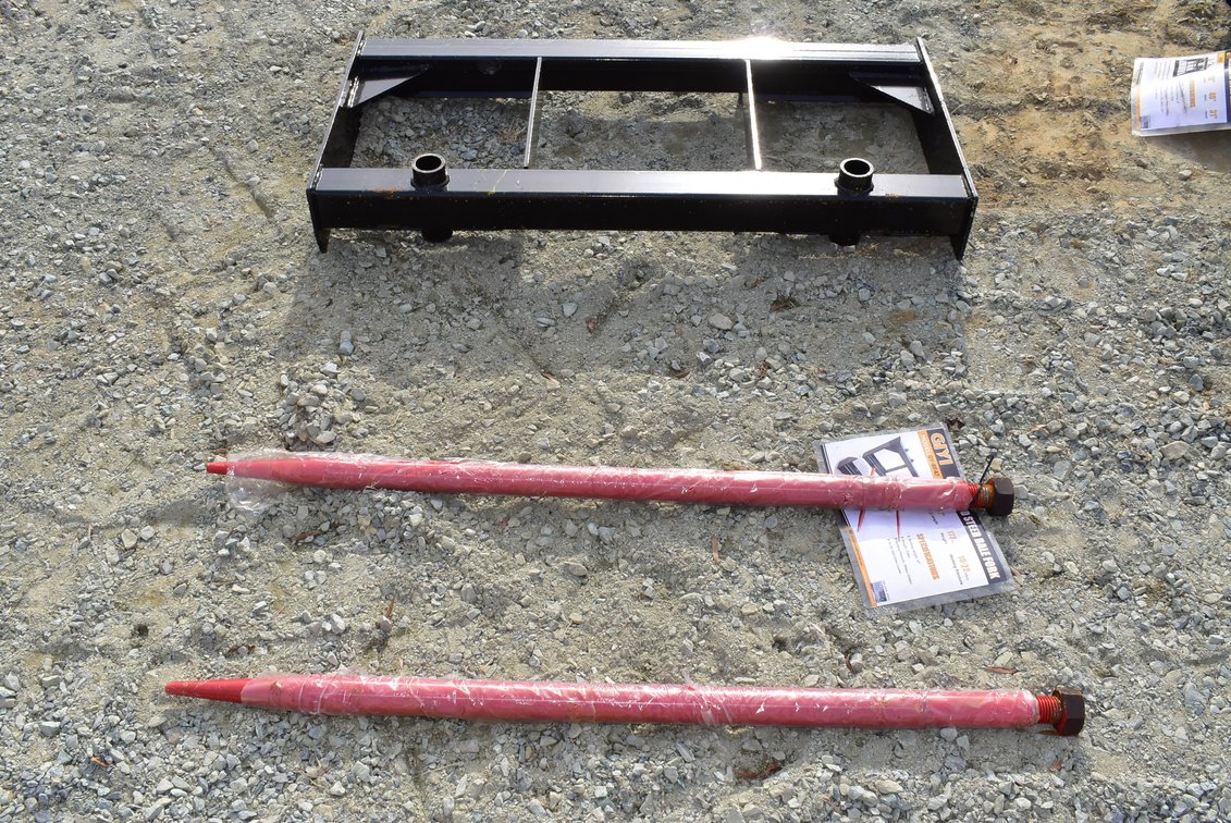 GIYI Skid Steer Bale Fork Attachment