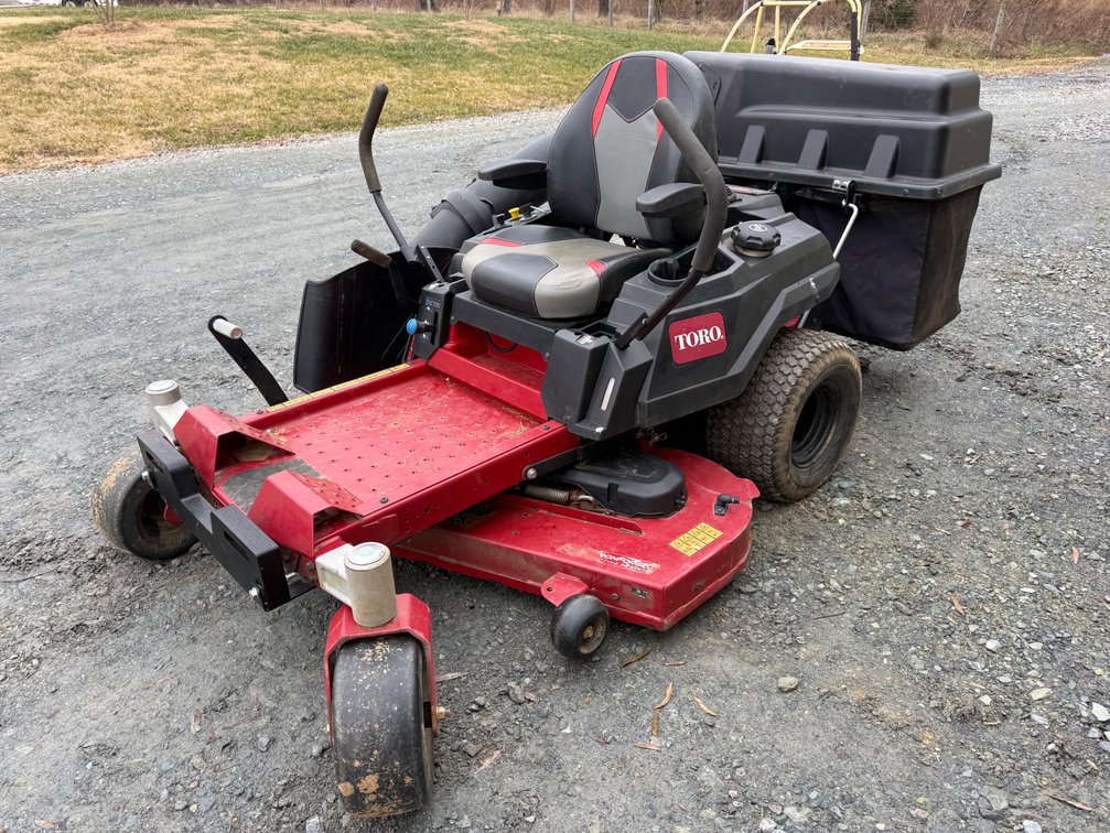 Toro Timecutter Model 75750  Zero Turn Mower w/ Bagger System *See Video