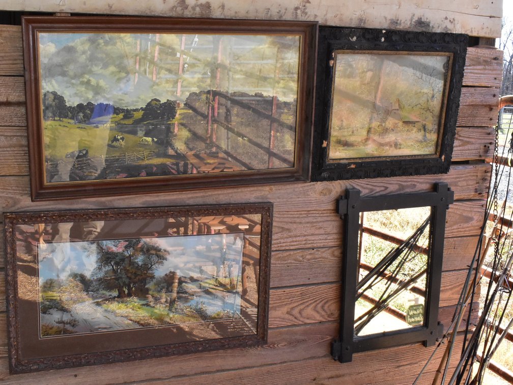 Framed Pictures & Mirror