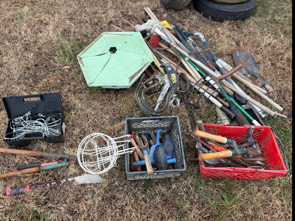 Assorted Yard Tools, Etc.