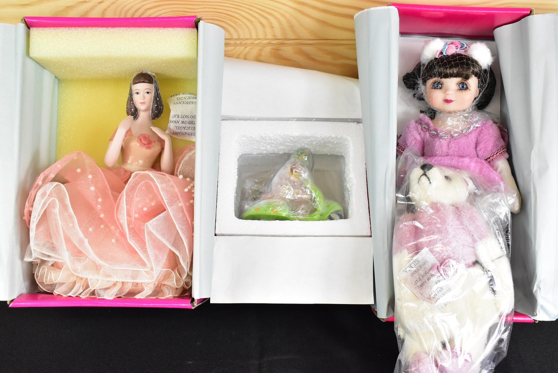 Marie Osmond “Sweet Settee”, “Scooter Pie”, & “Beary Bitty Ballerina” Dolls