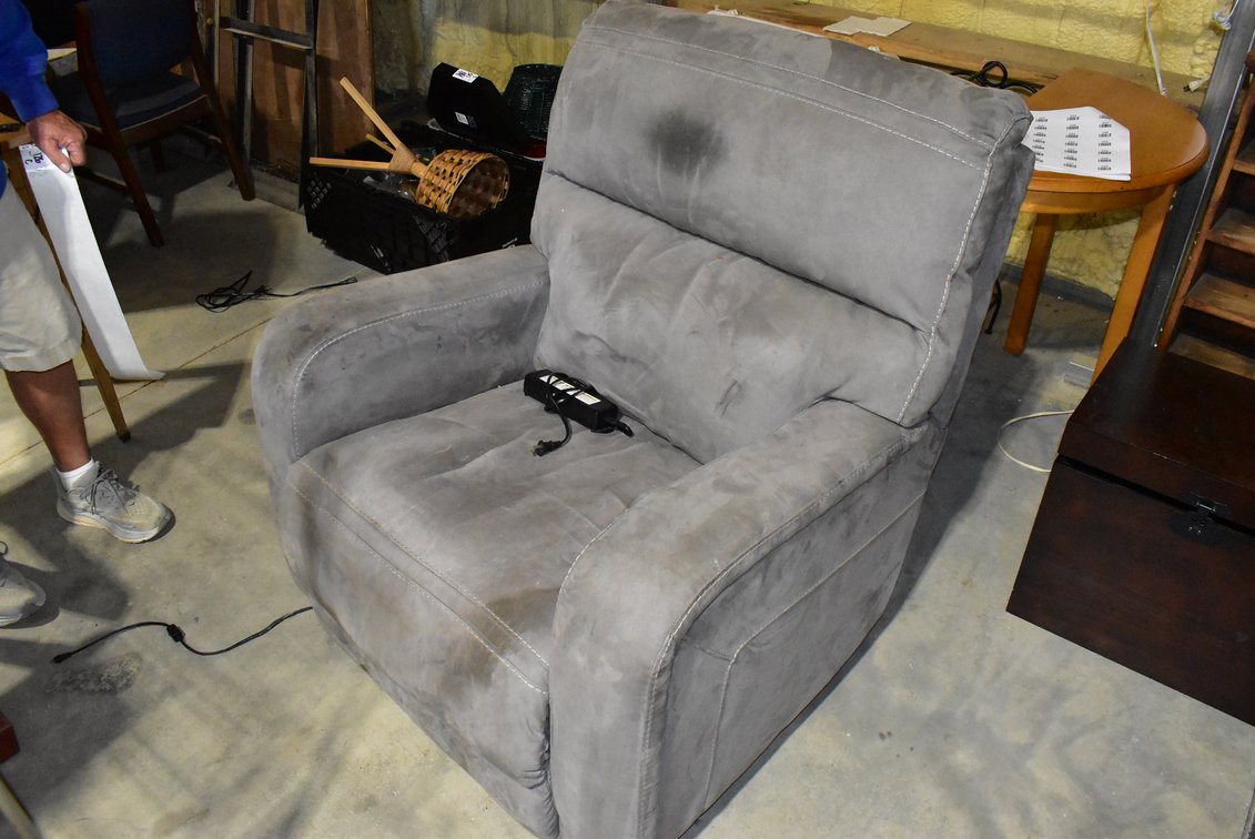 Gray Recliner