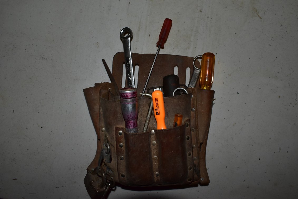 Leather Tool Belt w/ Tools