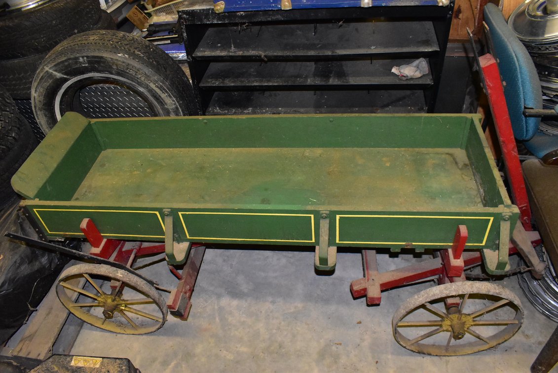 Vintage Wooden Wagon