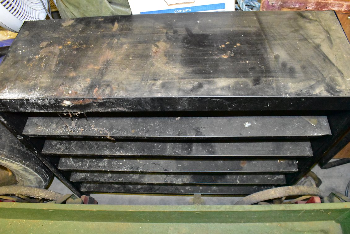 Black Metal Cabinet
