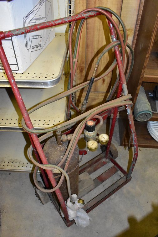 Oxy Acetylene Torch w/ Cart