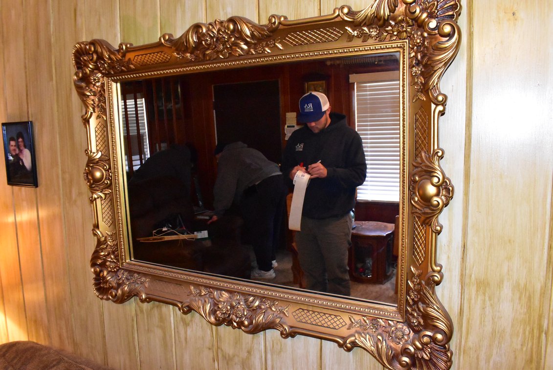 Gilded Framed Mirror