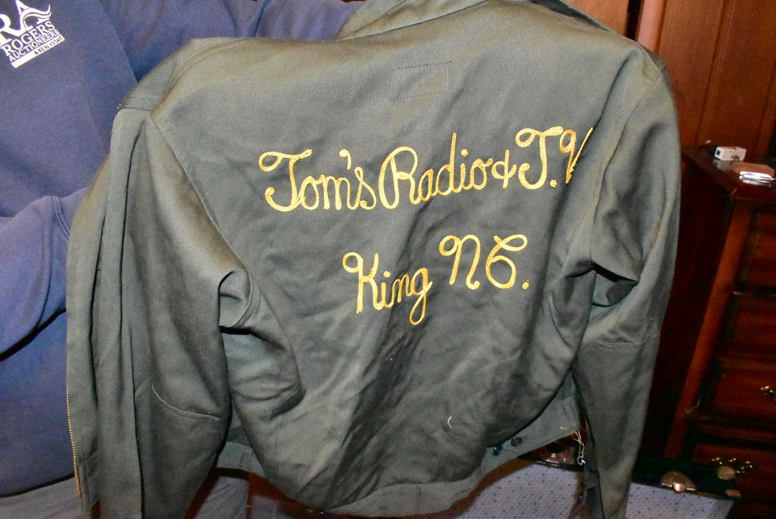 "Tom's Radio & T.V. King, NC" Jacket