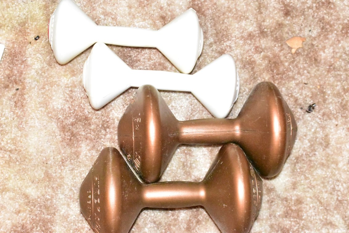 4 Dumb Bell Weights