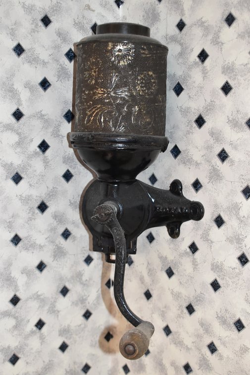 Antique Royal Wall-Mount Coffee Grinder