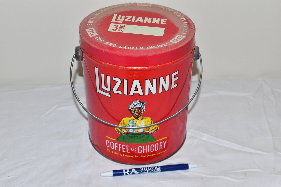 Vintage Luzianne Coffee Can
