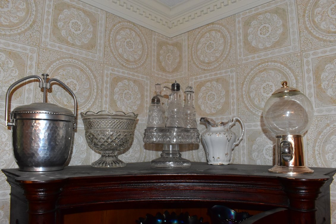 Vintage Glassware & Silver Plated Serving Pieces