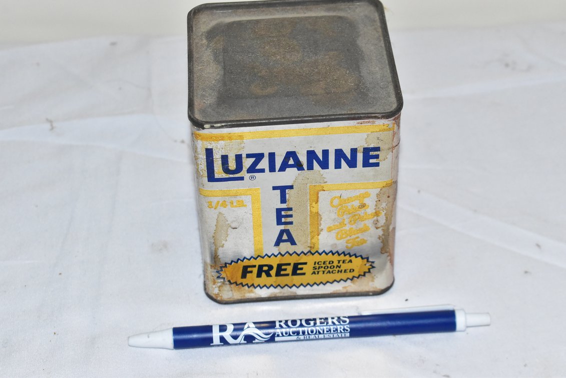 Vintage Luzianne Tea Canister