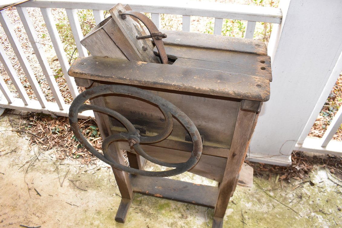 Antique Wooden Corn Sheller