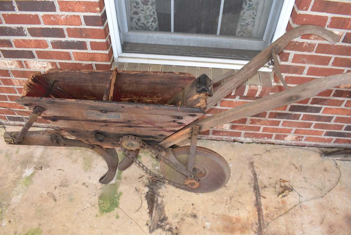 Vintage Cole Horse Drawn Planter