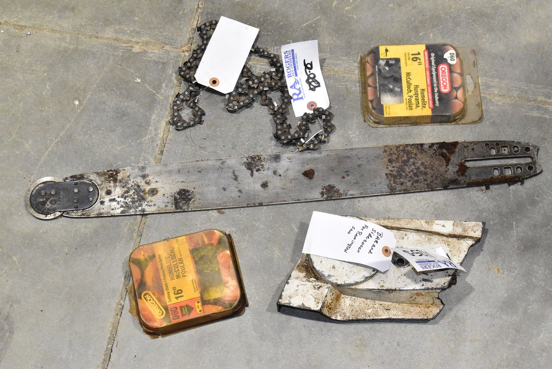 Assorted Chainsaw Parts