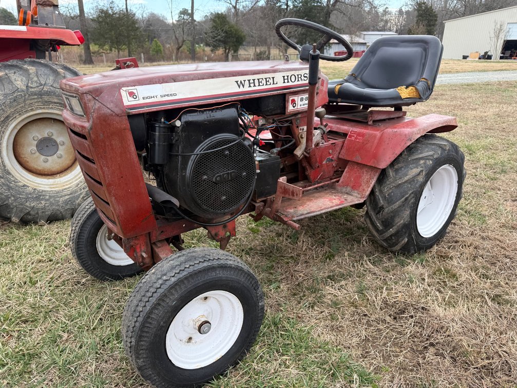 Wheel Horse B-80 Garden Tractor *See Video