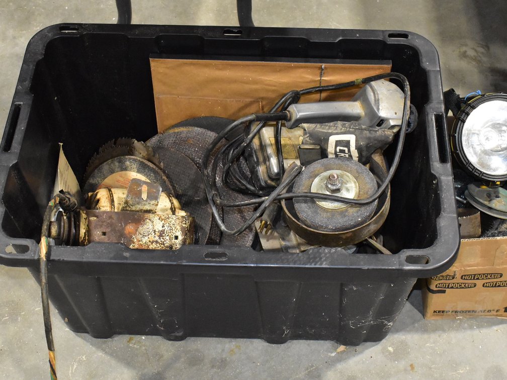 Assorted Tools, Motors, Etc.
