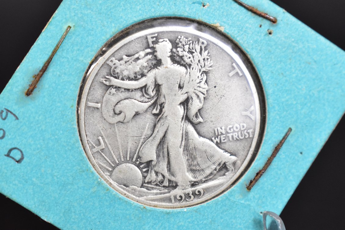 1939-D Walking Liberty Half Dollar